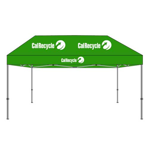10x20 ft Pop Up Custom Screen Print Graphic Logo Canopy