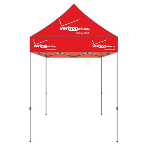 5x5 ft Custom Logo Print Graphic Logo Canopy