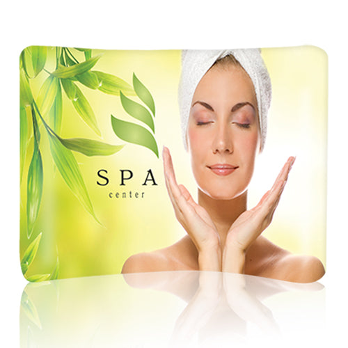 Tension Fabric Tradeshow Backdrop Display (Curved)