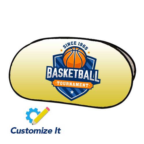 Basketball Court Custom Print A-Frame Sign