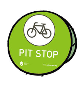 5ft Medium Circle Pop-up A-Frame Fieldboard Sign