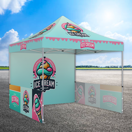 10x10 ft Custom Canopy Tent Full Color Print Pop-up