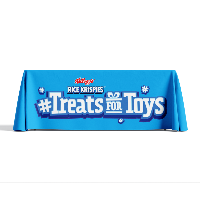 Premium Full-Color Printed Table Cover (Choose size)