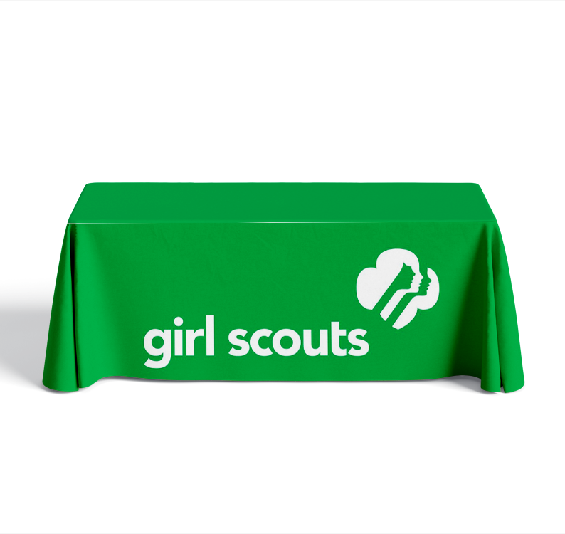 Premium Full-Color Printed Table Cover (Choose size)