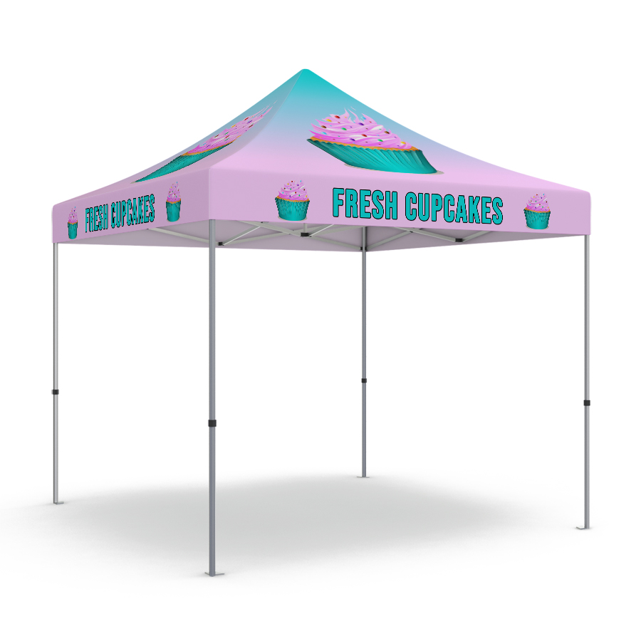 10x10 ft Custom Canopy Tent Full Color Print Pop-up