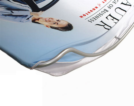Tension Fabric Tradeshow Backdrop Display (Curved)