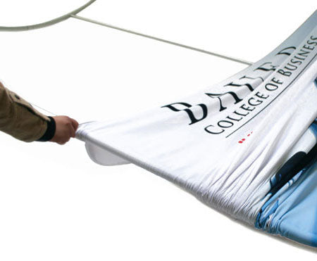 Tension Fabric Tradeshow Backdrop Display (Curved)