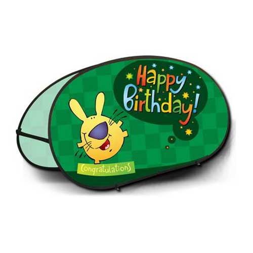 2x4ft Small Horizontal Pop-up A-Frame Fieldboard Sign