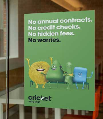 Custom One Way Vision Mesh Window Cling Sticker Print (Choose Size)