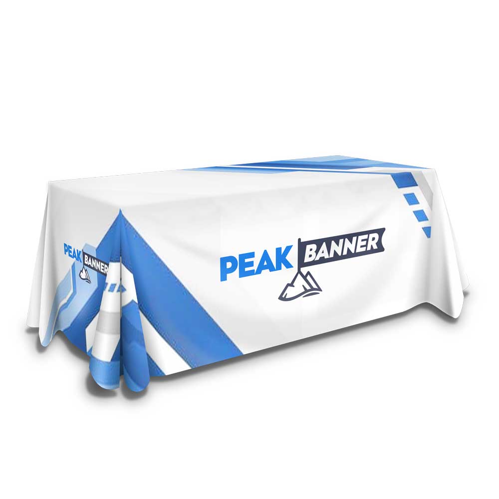 Premium Full-Color Printed Table Cover (Choose size)