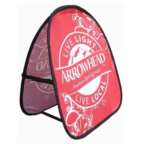 3x6ft Medium Vertical Pop-up A-Frame Fieldboard Sign