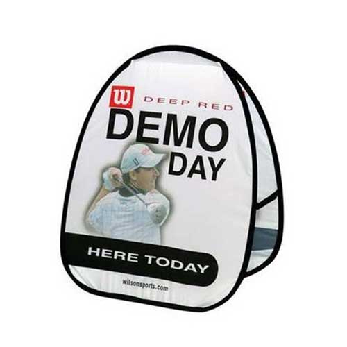 2x3ft Small Vertical Pop-up A-Frame Fieldboard Sign