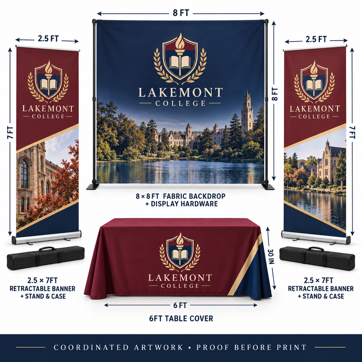 College Recruiting & Admissions Event Package