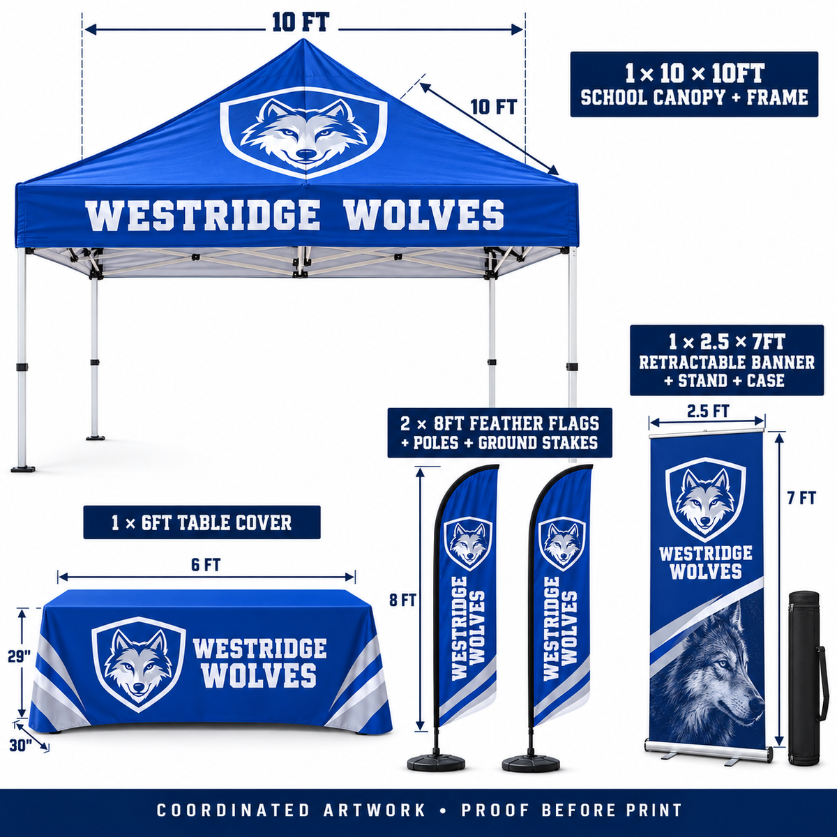 School & University Event Display Kit